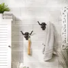 Set of 2 Monkey Wall Hooks for Organizing and Decorating Your Space